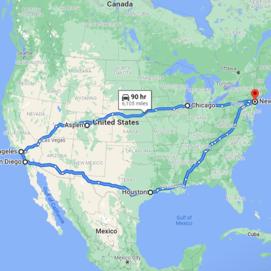 Art Shipping to Los Angeles: Art Shuttle NYC – Los Angeles – Chicago
