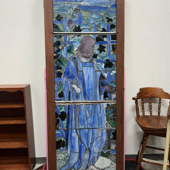 How to Pack Glass for Shipping? A Tiffany Painted Glass Door Case