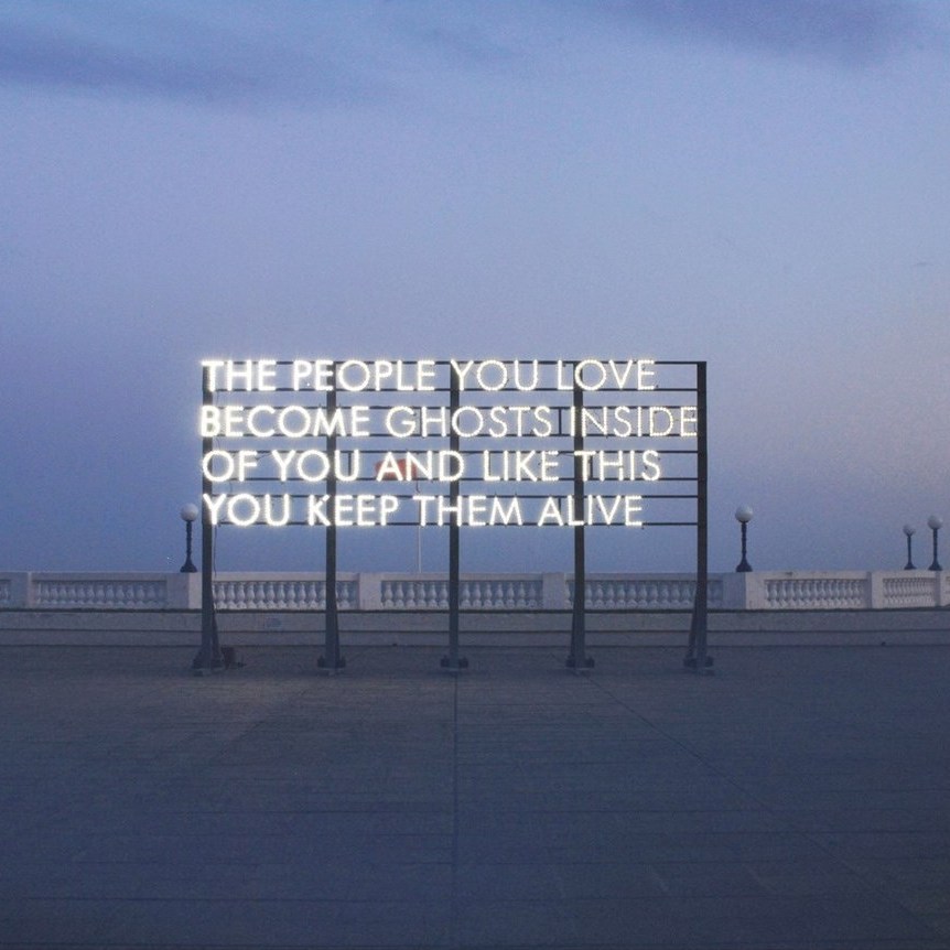 Robert Montgomery at JD Malat Gallery in London