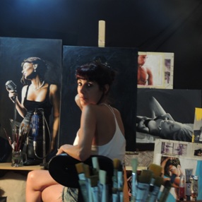 Hyper Realistic Figurative Paintings by KASSE