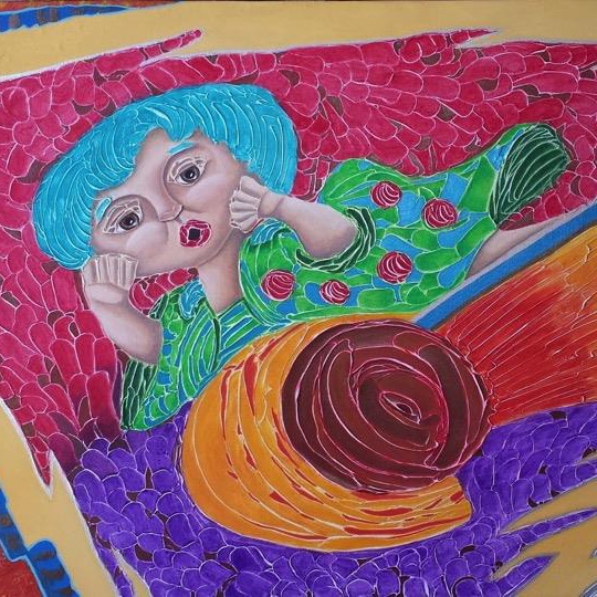 Colorful Original Art by the Cuban Artist Lilivet Peña Echemendía