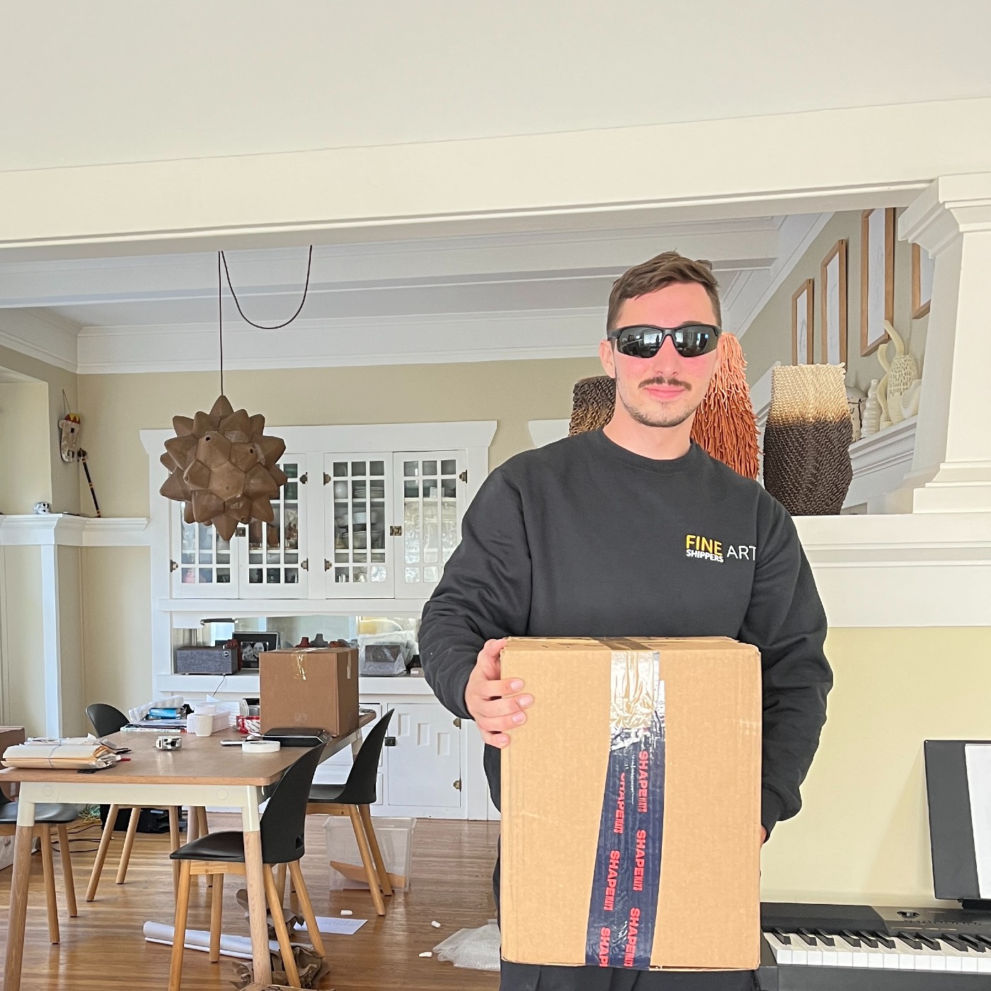 Behind the Scenes of the Art Shipping Shuttle 