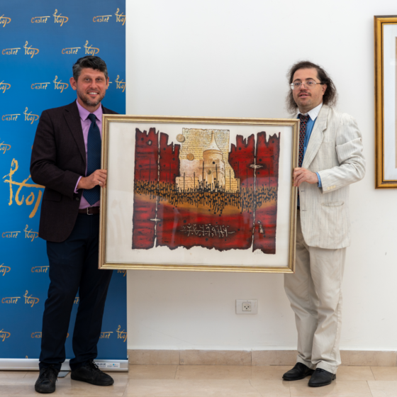 Donations by Fine Art Shippers Go on Permanent Display at The Moshe Castel Museum