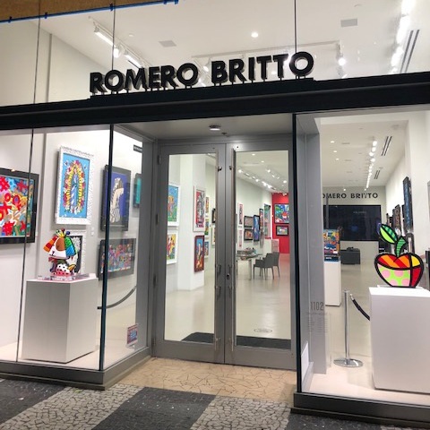 Romero Britto Art & Miami Beach Gallery