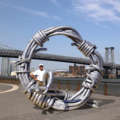 Fascinating Knot Sculptures by Mel Hantz