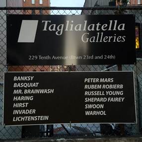 Pop and Street Art at Taglialatella Galleries