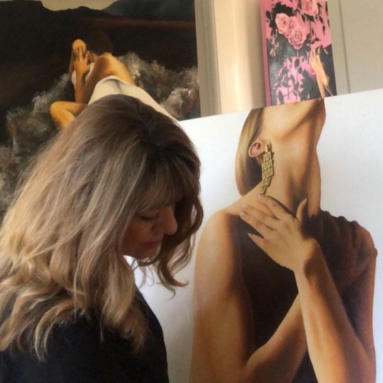 Trisha Lambi’s Oil Painting “Nevermore” Is Now on The Block!
