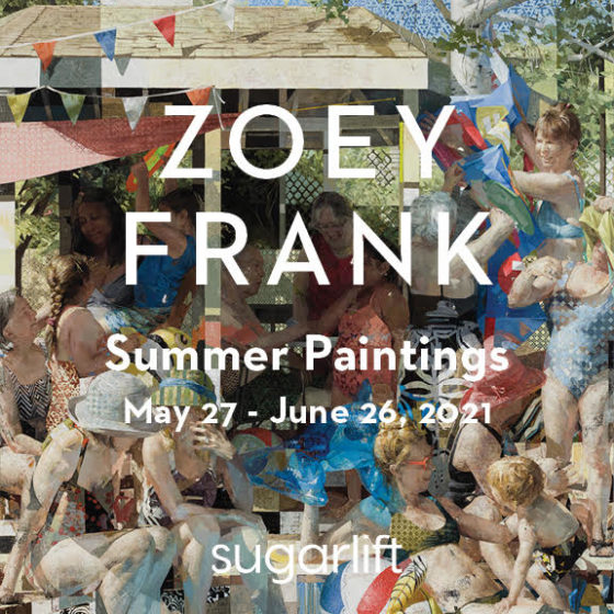 “Zoey Frank: Summer Paintings” Exhibition Is on View at Sugarlift