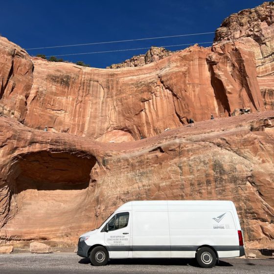 Art Shuttle Logistics, or How to Transport Art to New Mexico and Arizona