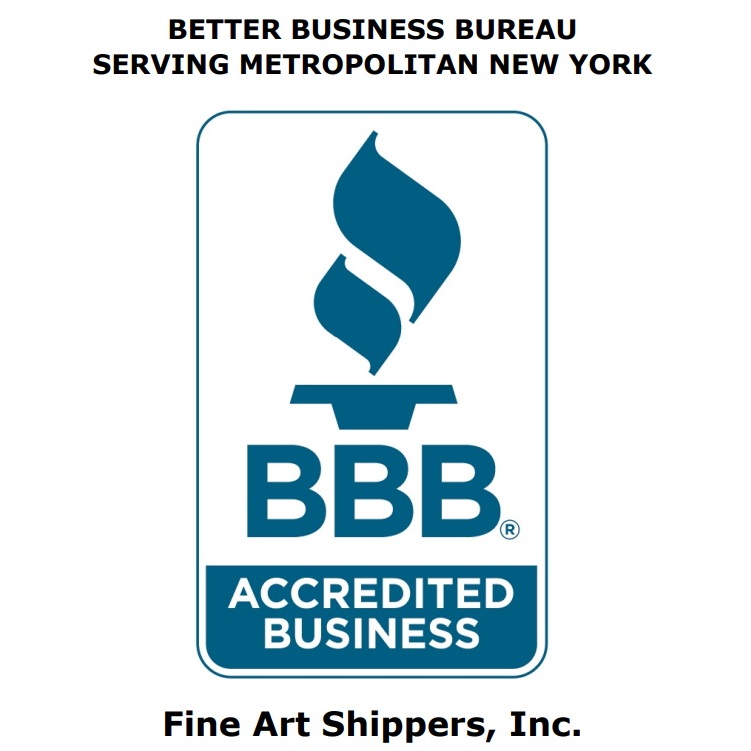 Fine Art Shippers Has Been a BBB Accredited Business Since 2020