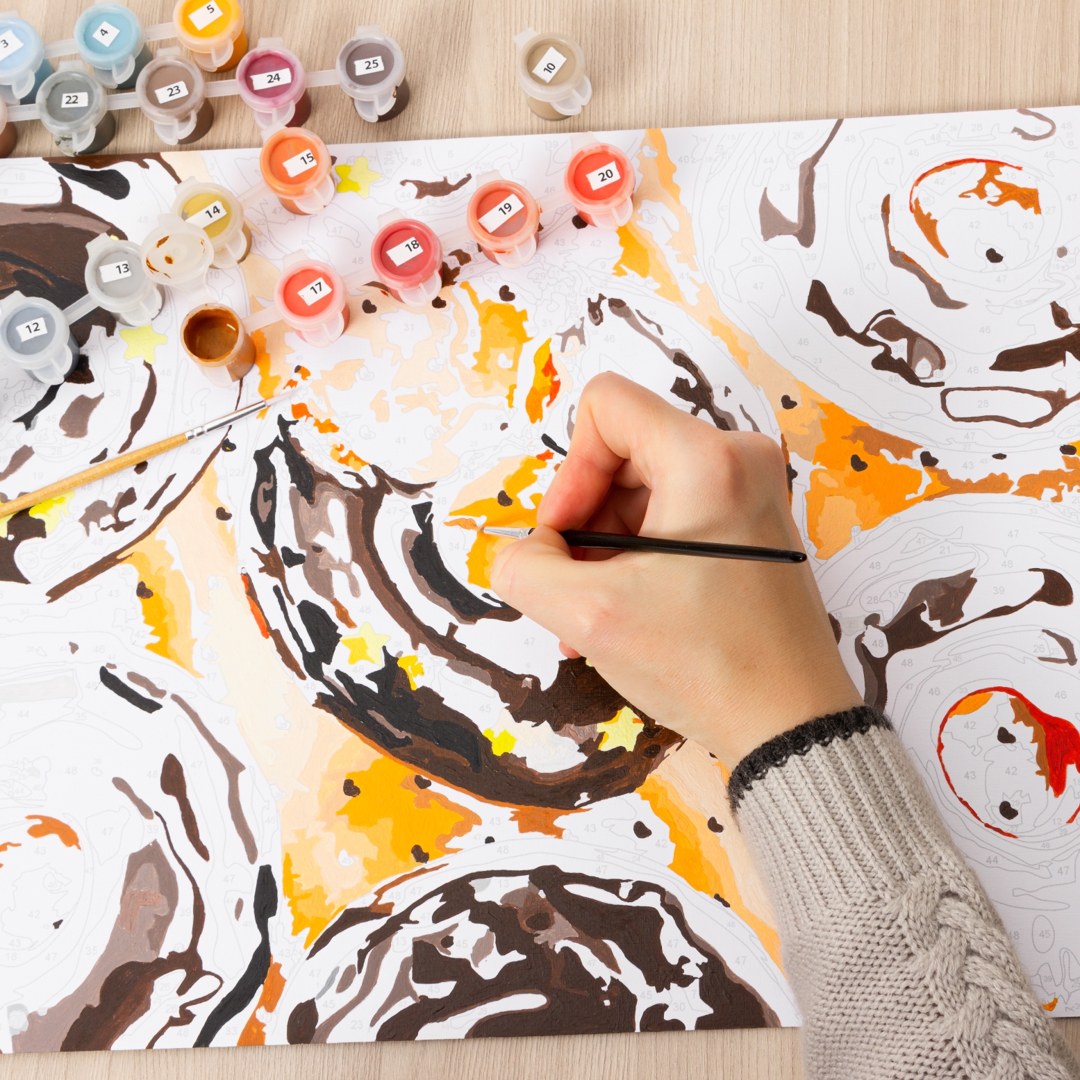 Crafting Art Step by Step: The Unique Appeal of Paint-by-Numbers