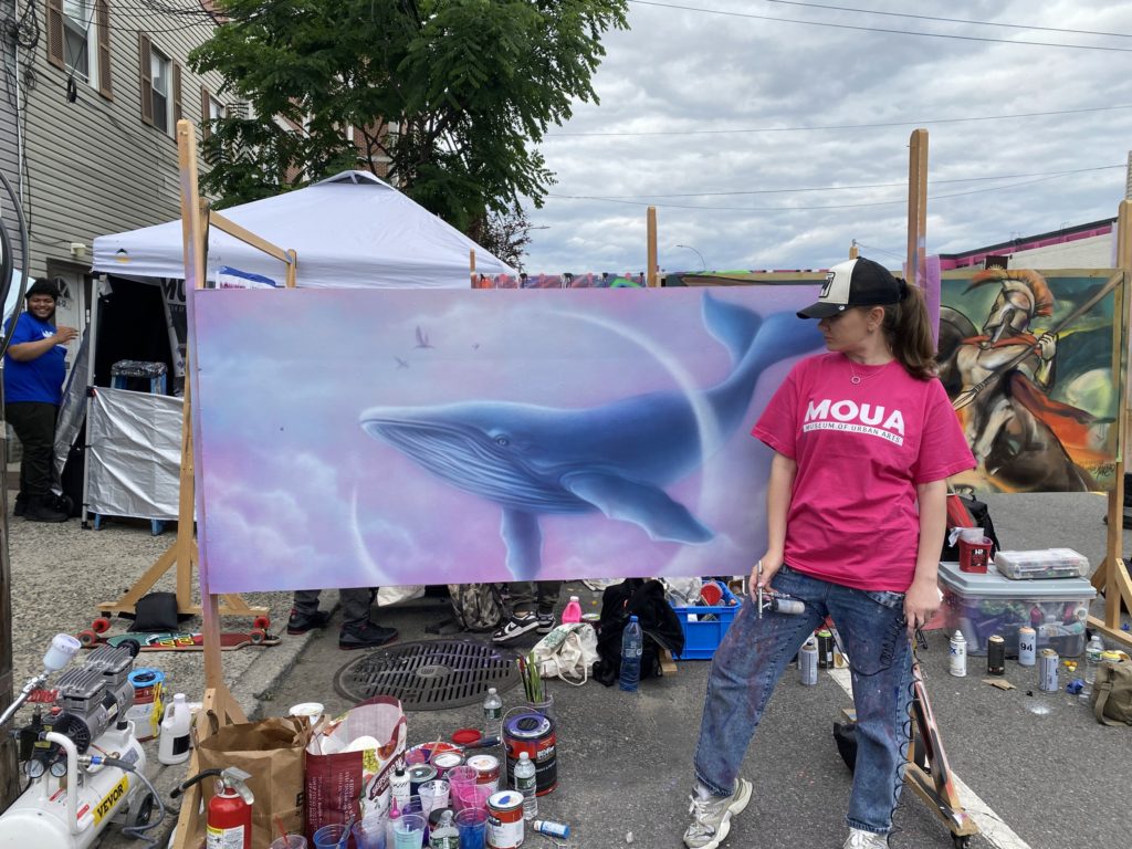 Introducing Oleksandra Korolenko, a Young and Talented Mural Artist