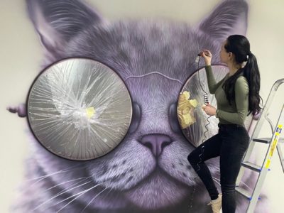 Introducing Oleksandra Korolenko, a Young and Talented Mural Artist