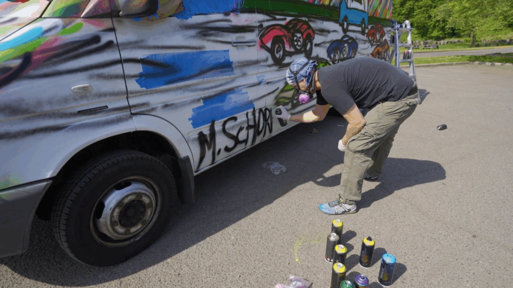 Fine Art Shippers Puts the Iconic “Da Race on Wheels” Van on Sale