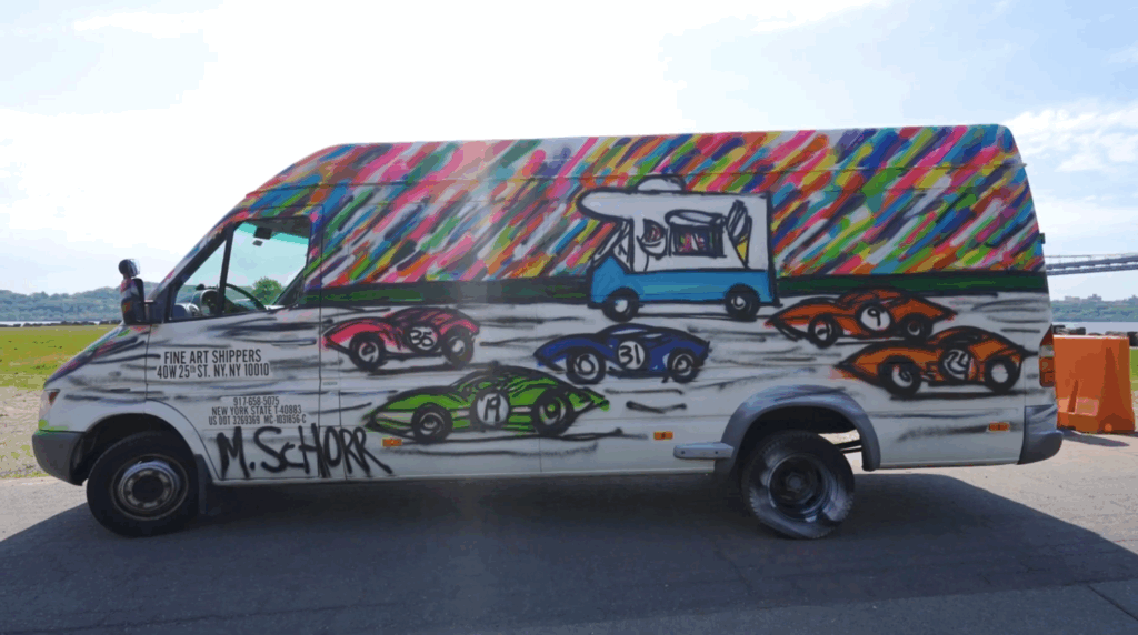 Fine Art Shippers Puts the Iconic “Da Race on Wheels” Van on Sale