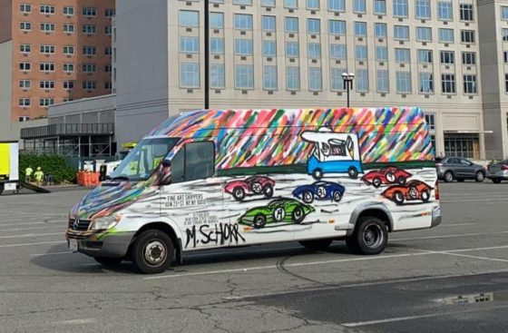 Fine Art Shippers Puts the Iconic “Da Race on Wheels” Van for Sale