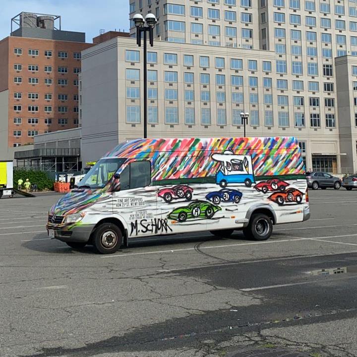 Fine Art Shippers Puts the Iconic “Da Race on Wheels” Van for Sale