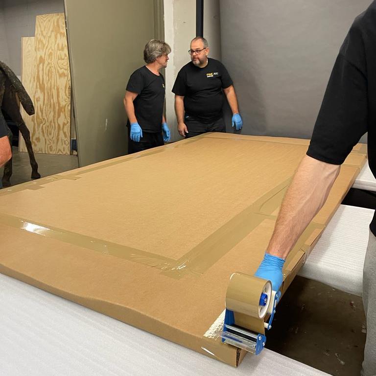 Best Practices for Organizing Art Storage for Large Paintings