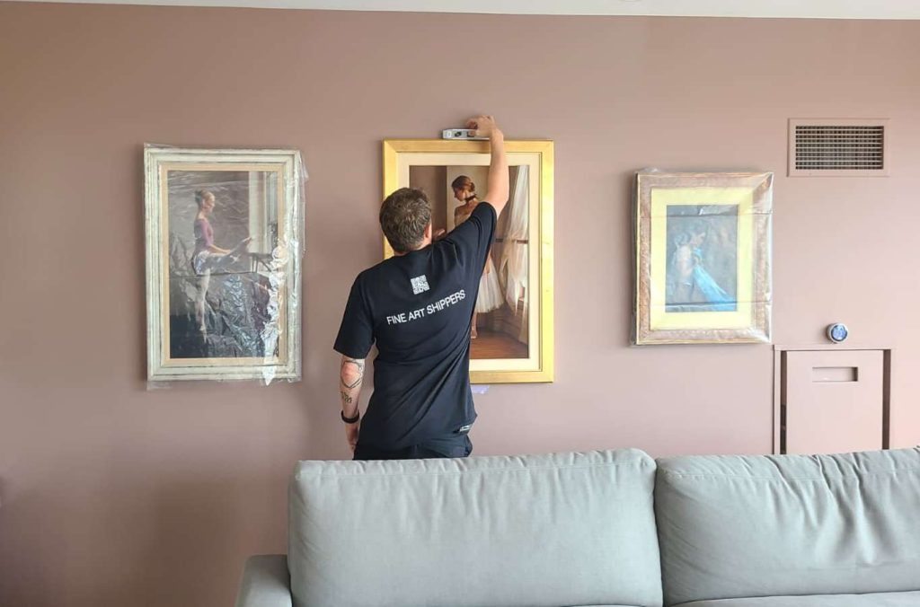 Professional Services of Art Handling and Installation in NYC