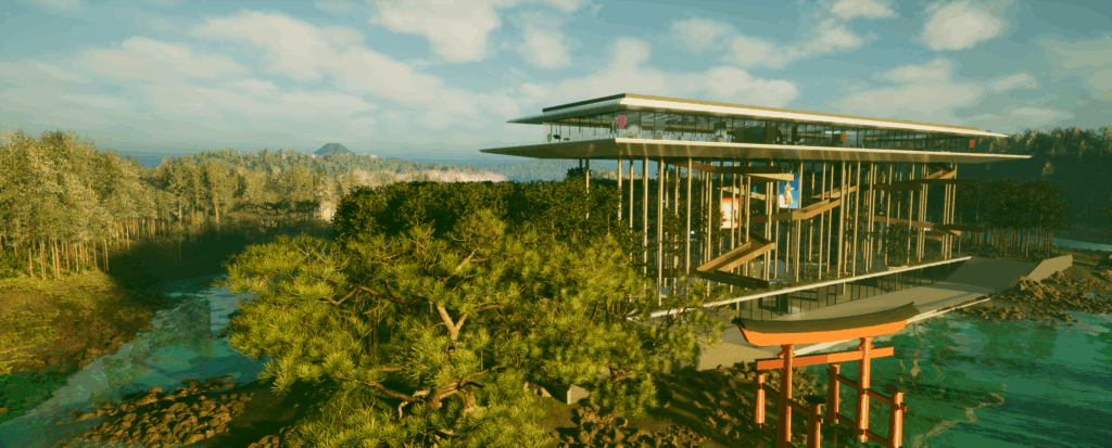 AI Hokusai, an Experimental Ecosystem Exploring New Horizons in Art