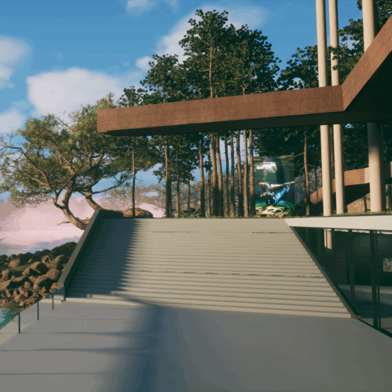 AI Hokusai, an Experimental Ecosystem Exploring New Horizons in Art