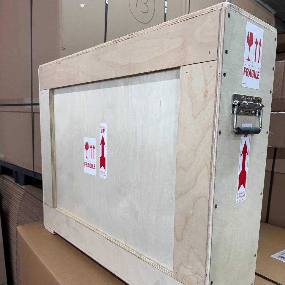 A Glimpse of a Museum-Grade Approach to Crating Artwork for Shipping