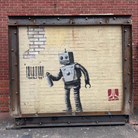 Fine Art Shippers Supervised the Third Banksy Mural Relocation Project