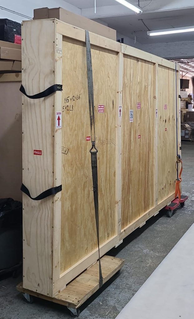 A Glimpse of a Museum-Grade Approach to Crating Artwork for Shipping