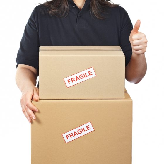 Daily Routines of a Fragile Goods Courier