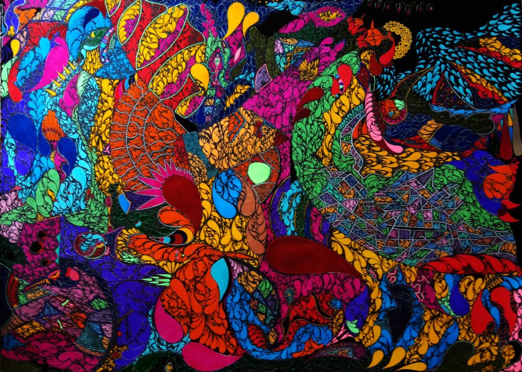 The Blend of Graphic Design and Collage in the Art of Matthew Morpheus