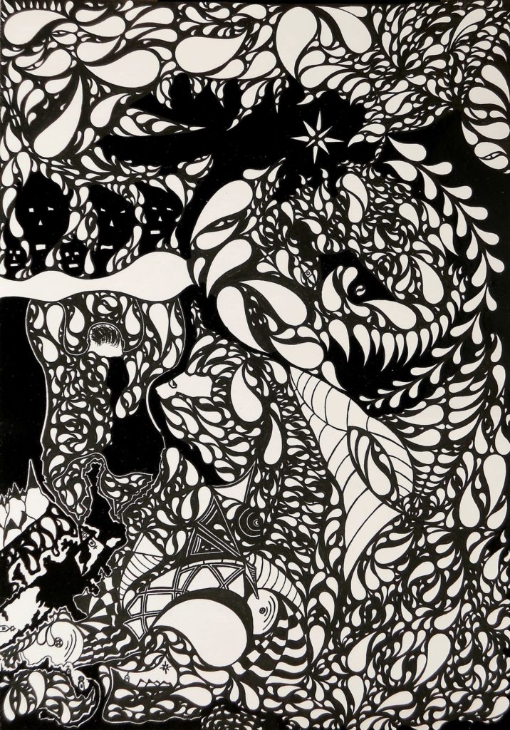 The Blend of Graphic Design and Collage in the Art of Matthew Morpheus