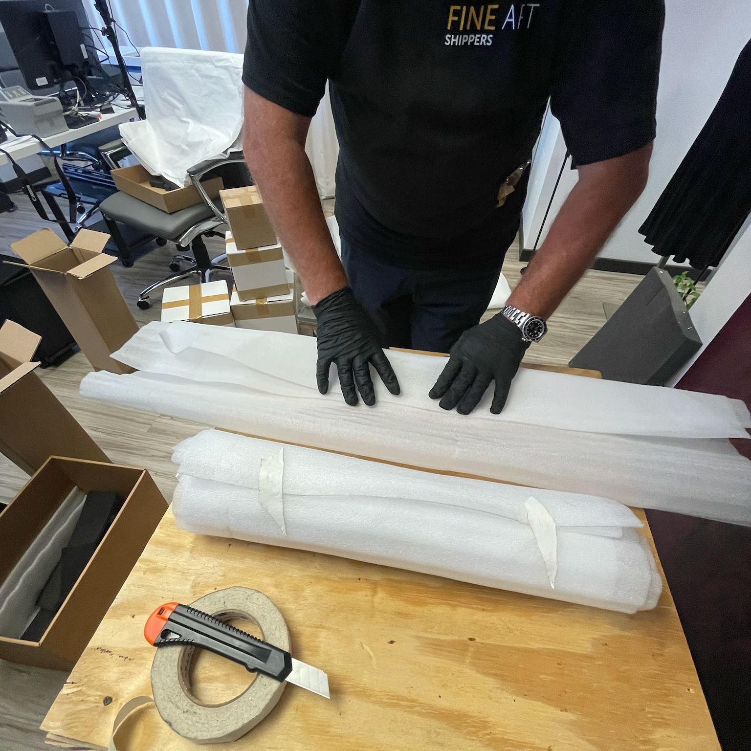 What Materials Should Never Be Used to Pack Art?