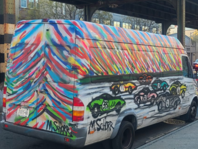 Da Race on Wheels: From a Red Cross Vehicle to an Art Van