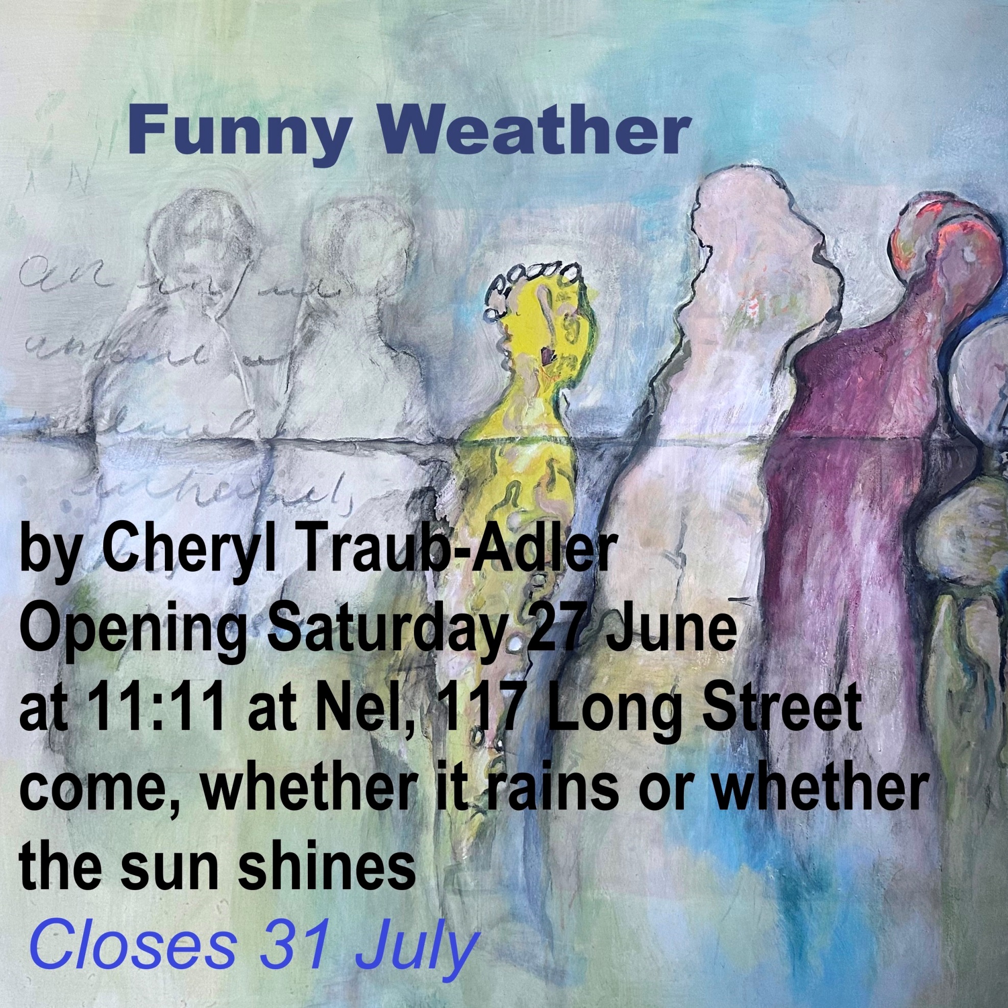 Funny Weather: Cheryl Traub-Adler’s Exhibition at Nel Gallery