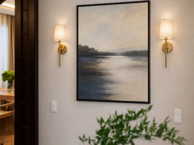 The Right Wall Lighting Choices That Protect High-Value Artwork