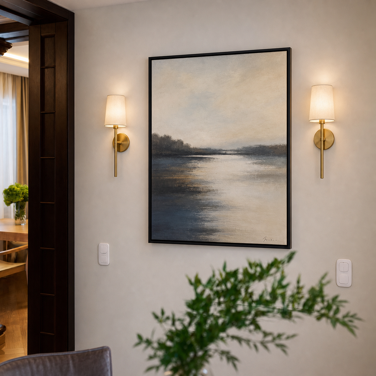 The Right Wall Lighting Choices That Protect High-Value Artwork