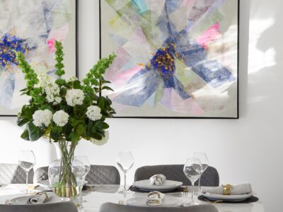 The Wall Behind the Work: Art Installation for Luxury Residences
