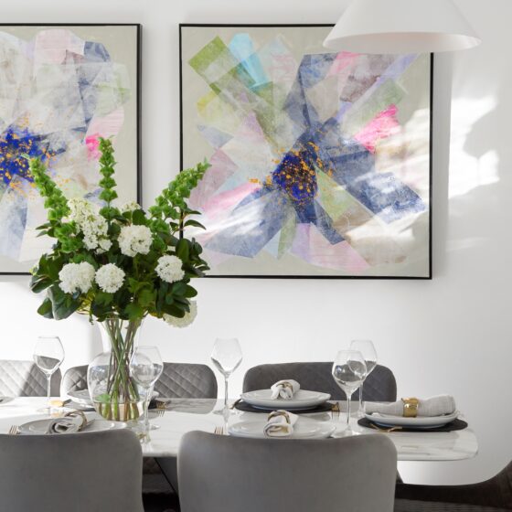 The Wall Behind the Work: Art Installation for Luxury Residences