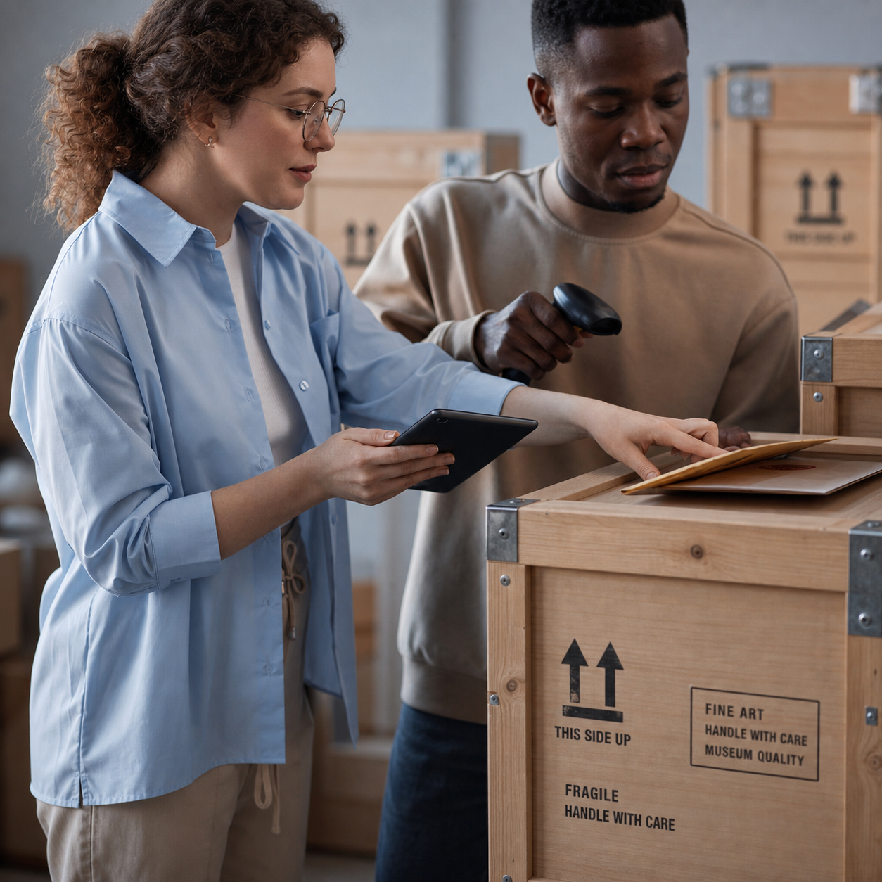 Shipment Tracking for Valuable Artwork: How It Works in Practice