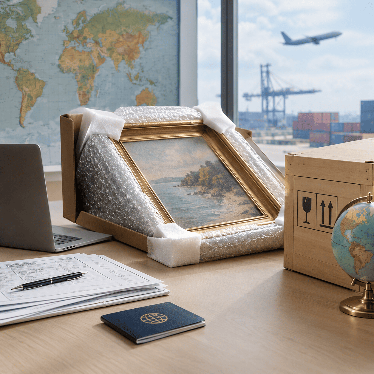 Customs Rules for Shipping Artwork Internationally: A Practical Guide
